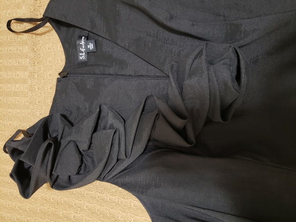 Black Mini Dress - Picture 3 of 4